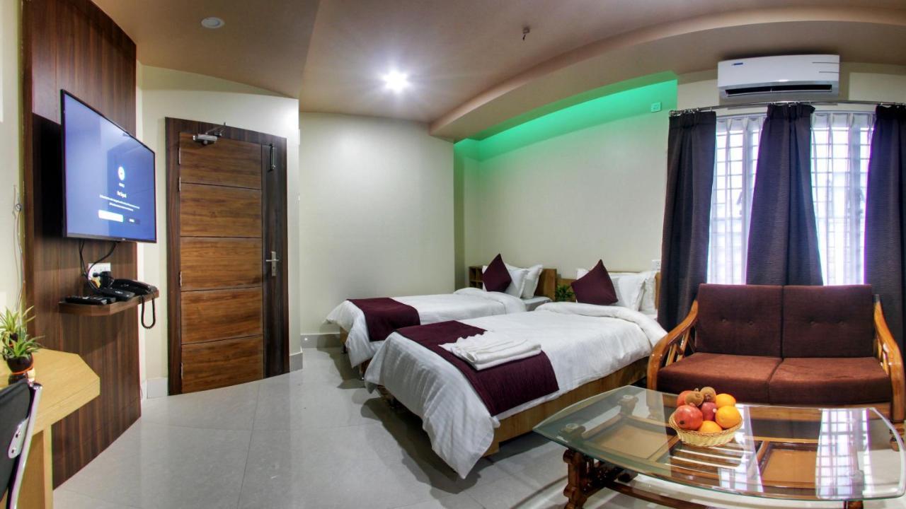 古瓦哈提 Bharalu Residency酒店 外观 照片